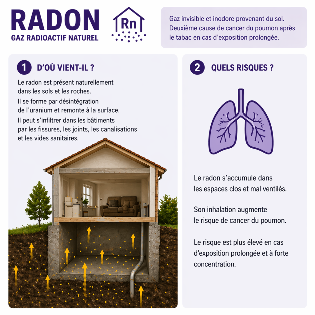 danger du radon